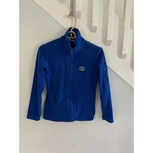 Columbia Florida Gators Logo Fleece Jacket Blue Full Zip Boys Girls XS